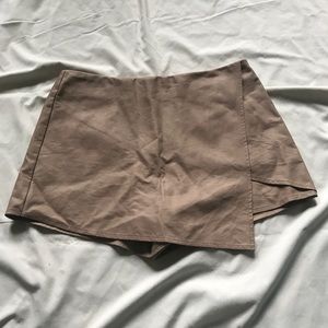 Kendall & Kylie Leather Skort